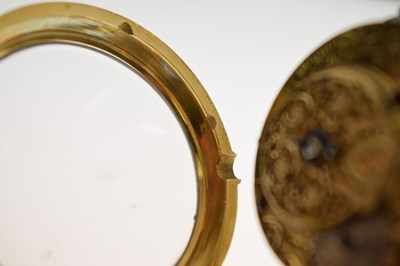 Lot 132 - Early 19th century yellow metal and enamel open face pocket watch, James Upjohn