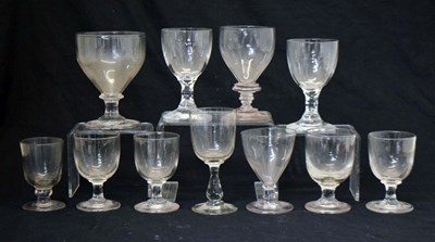 Lot 537 - Group of early 19th century and later rummers