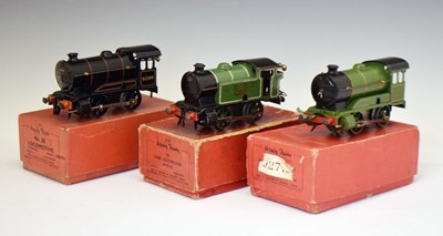 Lot 477 - Hornby - Three boxed O gauge clockwork locomotives