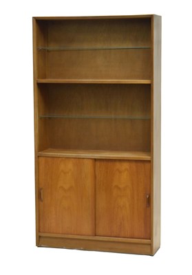 Lot 681 - 1960s teak bookcase