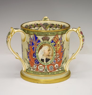 Lot 320 - Boer War Interest - Copeland tyg or loving cup