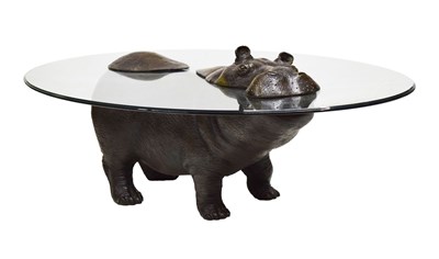 Lot 453 - Mark Stoddart Herbert (British, b. 1960): A limited edition patinated bronze coffee table