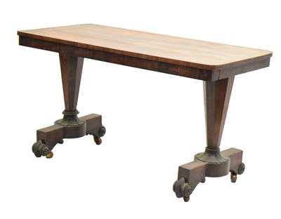 Lot 748 - Victorian rosewood library or centre table