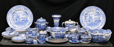 Lot 590 - Large collection of mainly 20th century Copeland ‘Spode’s Italian’ wares