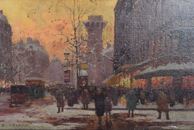 Lot 388 - Cortes, Edouard (French 1882-1969) - Pair of oils on canvas