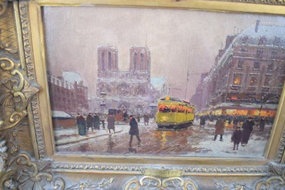 Lot 388 - Cortes, Edouard (French 1882-1969) - Pair of oils on canvas