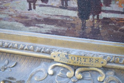 Lot 388 - Cortes, Edouard (French 1882-1969) - Pair of oils on canvas