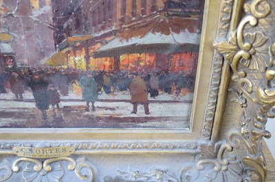 Lot 388 - Cortes, Edouard (French 1882-1969) - Pair of oils on canvas