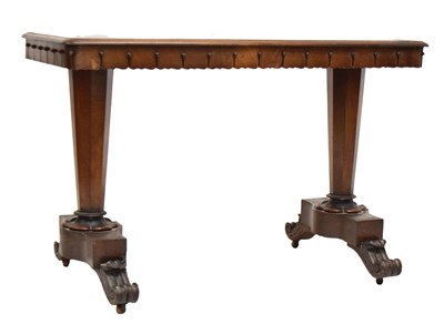 Lot 807 - Victorian mahogany centre table