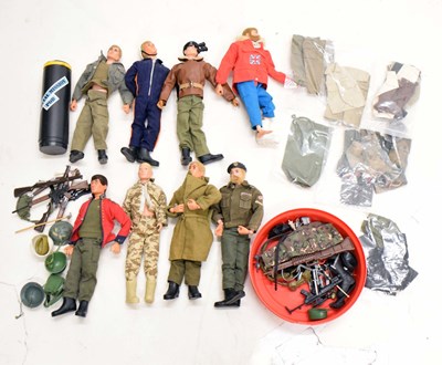 Lot 498 - Action Man - Group of six 1960s action figures