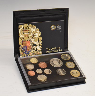 Lot 333 - Elizabeth II UK proof year coin set, 2009, including Kew Garden 50p
