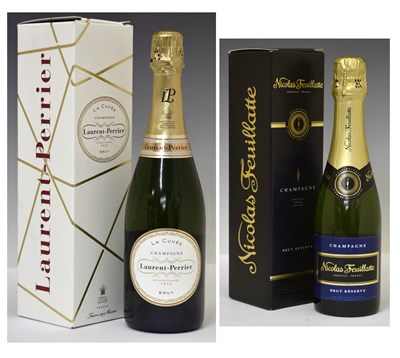 Lot 540 - Laurent-Perrier and Nicolas Feuillatte Champagne