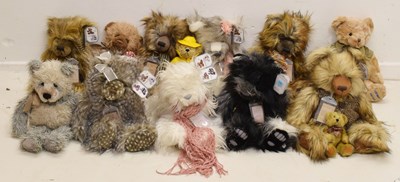 Lot 523 - Silver Tag Bears by Suki and other teddy bears