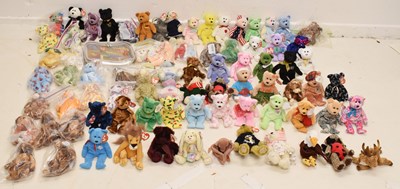 Lot 524 - Large collection of TY Beanie Bears
