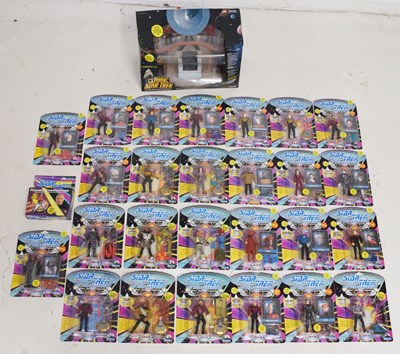 Lot 526 - Collection of twenty-six Star Trek The Next Generation carded action figures