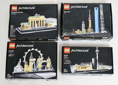 Lot 481 - LEGO Architecture - Group of four sets