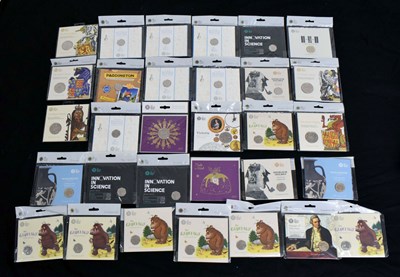 Lot 332 - Collection of Royal Mint presentation proof coin packs