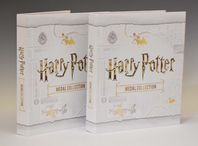 Lot 329 - Westminster Mint - Harry Potter commemorative medallions in two albums