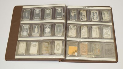 Lot 327 - American 'Silver Bar Collection'