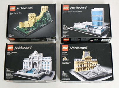 Lot 480 - LEGO Architecture - Group of four sets