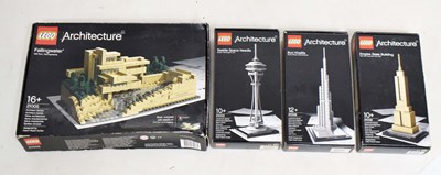 Lot 479 - LEGO Architecture - Group of four sets
