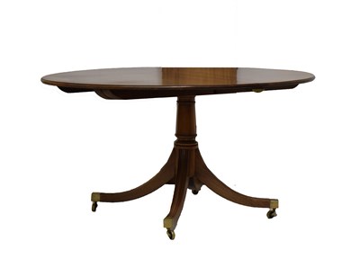 Lot 769 - 19th century mahogany dining table