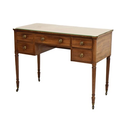 Lot 480 - Early 19th century mahogany writing table
