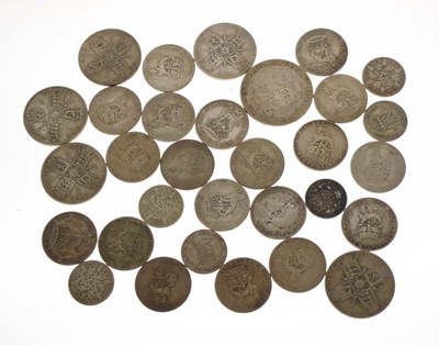 Lot 320 - Assorted pre-1947 silver coinage