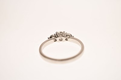 Lot 6 - Diamond trilogy ring by Nicholas Wylde