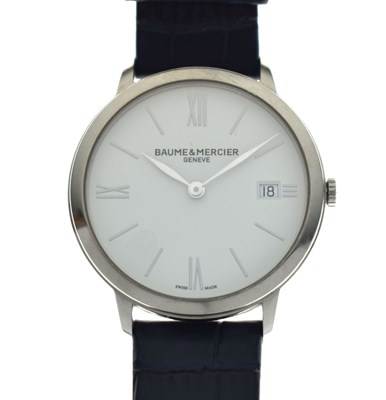 Lot 202 - Baume & Mercier - Classima stainless steel wristwatch, ref. 65786