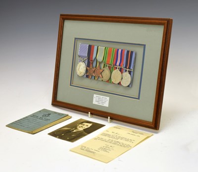 Lot 338 - Warrant Officer Ernest Charles Hawkins D.F.M. - 61 Squardron RAF