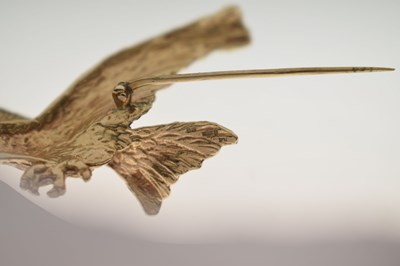 Lot 14ct yellow gold Eagle brooch