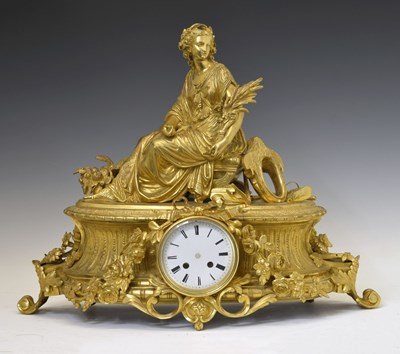 Lot 469 - Henri Picard, (French, fl. 1831-1864) - Ormulu mantel or table clock case