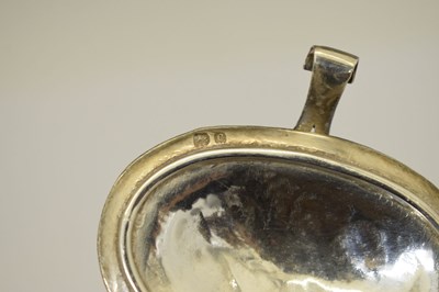 Lot Edward VII silver tea caddy in the manner of Oliver Baker