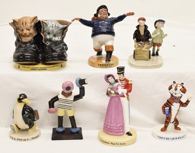 Lot 603 - Royal Doulton - Six limited edition figures, etc