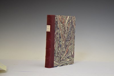 Lot F.S. Ellis (ed.), 'The Poems of William Shakespeare', Essex House Press 1899, limited edition