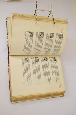 Lot F.S. Ellis (ed.), 'The Poems of William Shakespeare', Essex House Press 1899, limited edition