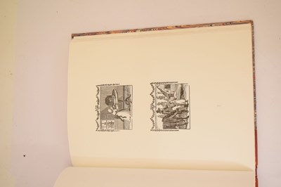 Lot David Esslemont (binding), John Bewick, A Selection of Wood engravings 1980, limited edition
