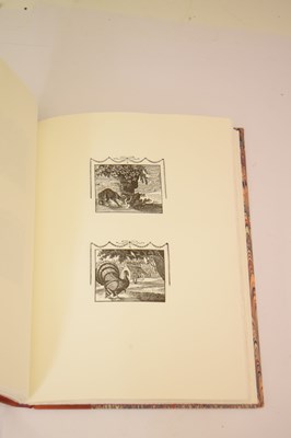 Lot David Esslemont (binding), John Bewick, A Selection of Wood engravings 1980, limited edition