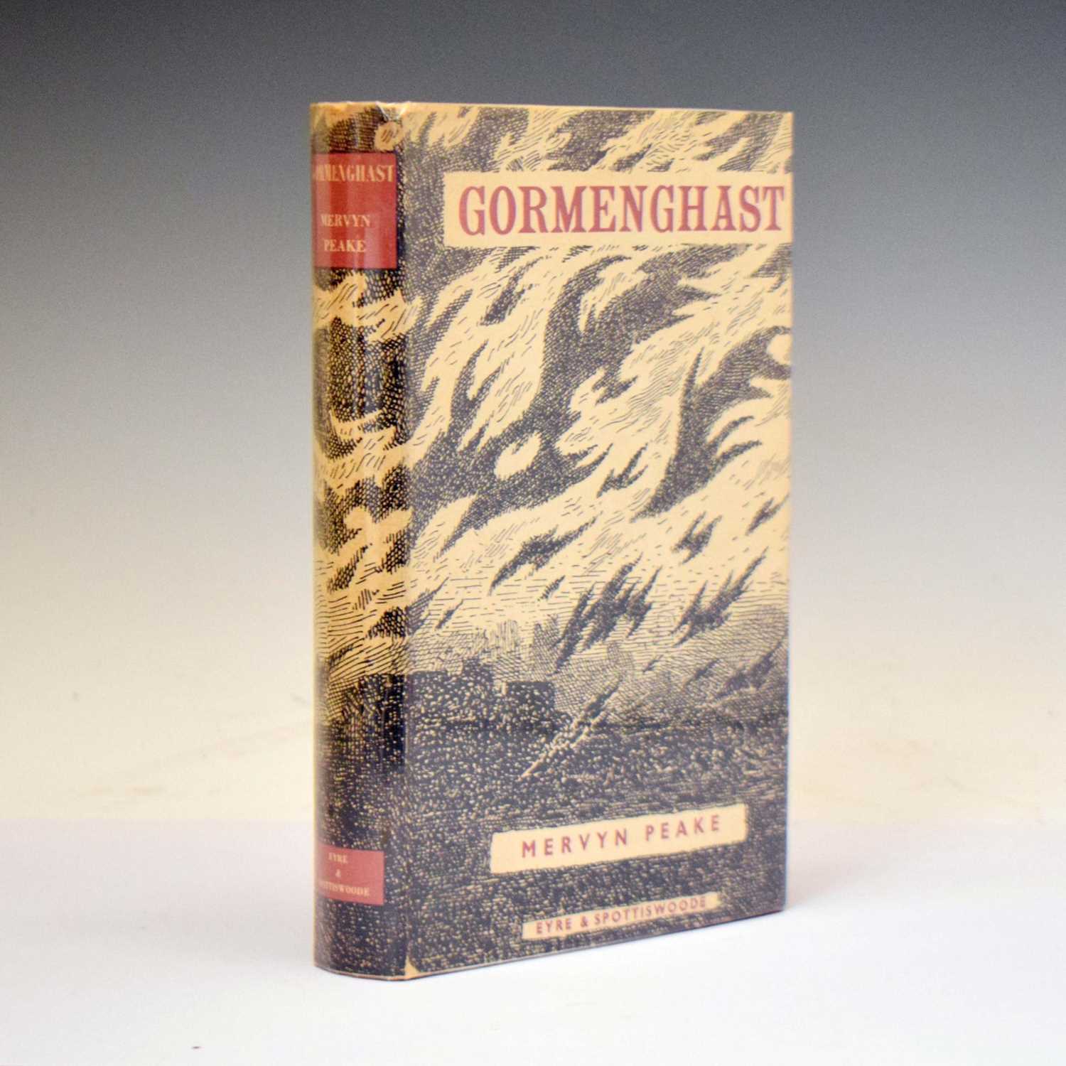 Lot Mervyn Peake, ‘Gormenghast’, first edition 1950, with dustwrapper