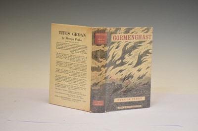 Lot Mervyn Peake, ‘Gormenghast’, first edition 1950, with dustwrapper