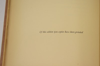 Lot Oscar Wilde, ‘A Woman of No Importance’, first edition 1894, limited to 500 copies