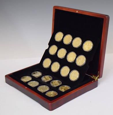 Lot 344 - Tristan da Cunha - Elizabeth II 'The Royal House of Windsor Coin Collection'