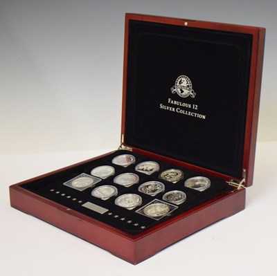 Lot 325 - 'The Fabulous 12 Silver Collection'