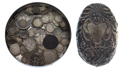 Lot 317 - Collection of pre-1947 GB and World coinage, etc