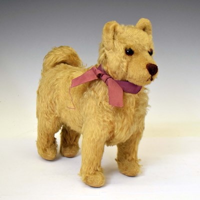 Lot 519 - Merrythought - Vintage golden mohair terrier dog
