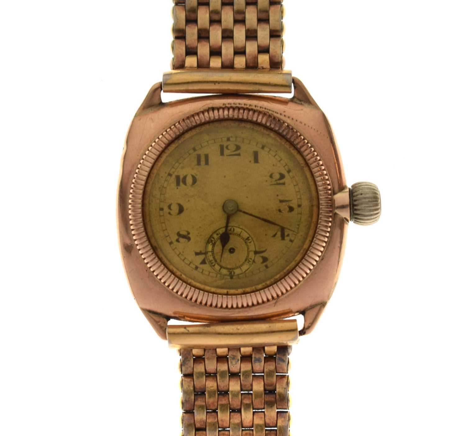 Lot Rolex - 'Extra Prima' 1920s 9ct gold cased bracelet watch, ref. 274.789