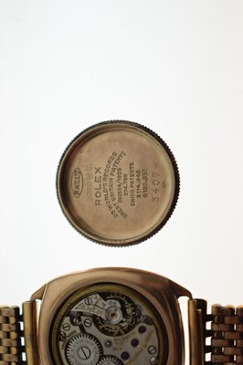 Lot Rolex - 'Extra Prima' 1920s 9ct gold cased bracelet watch, ref. 274.789