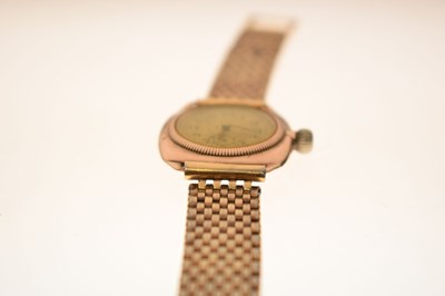 Lot Rolex - 'Extra Prima' 1920s 9ct gold cased bracelet watch, ref. 274.789
