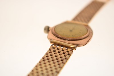Lot Rolex - 'Extra Prima' 1920s 9ct gold cased bracelet watch, ref. 274.789